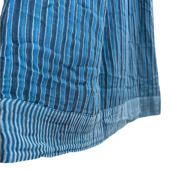 Free People Blue Striped Midi Dress - Picture 6 of 6